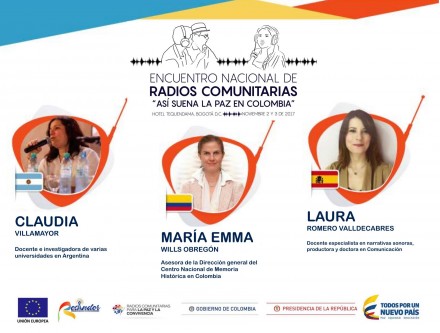 Encuentro Nacional de Radios Comunitarias “Así suena la paz en Colombia”